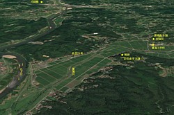 黄海合戦場の鳥瞰図へ